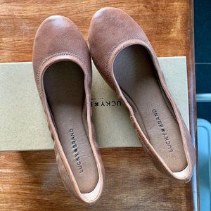 Lucky Brand leather ballet flat shoes 8 Elysia